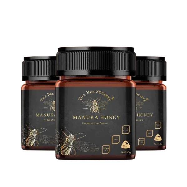 3 x Monofloral Manuka Honey Bundle - 500+ MGO